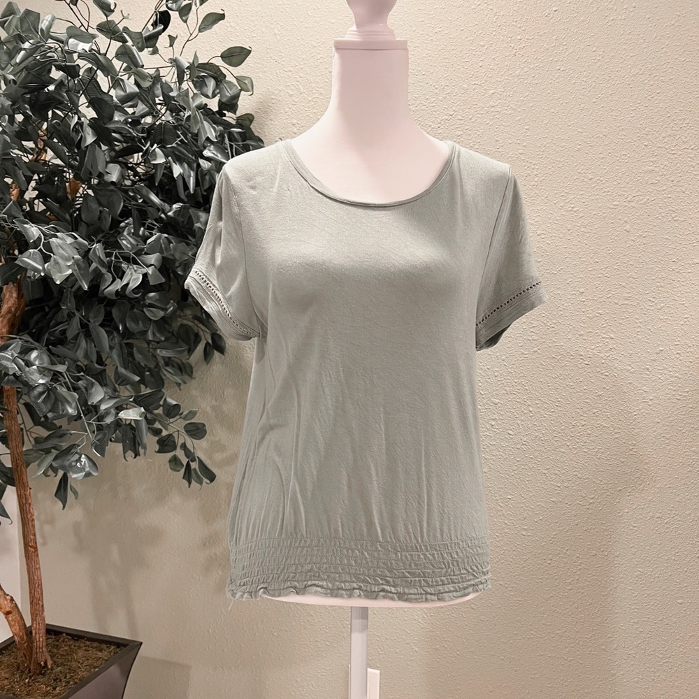 Glitz Olive You Bottom Scrunched Top